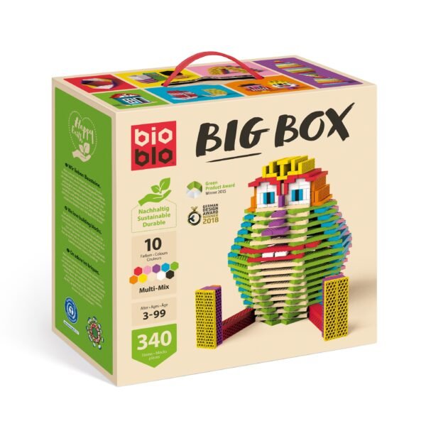Bioblo kaladėlės ,,Multi-Mix“, 340 vnt.