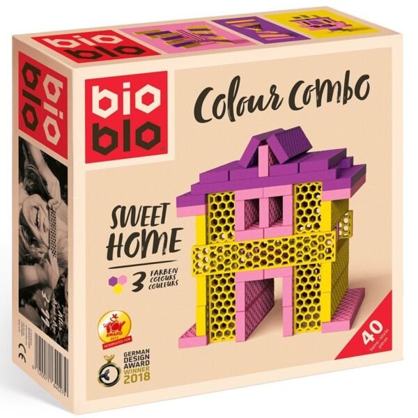 Bioblo kaladėlės ,,Sweet Home“, 40 vnt.