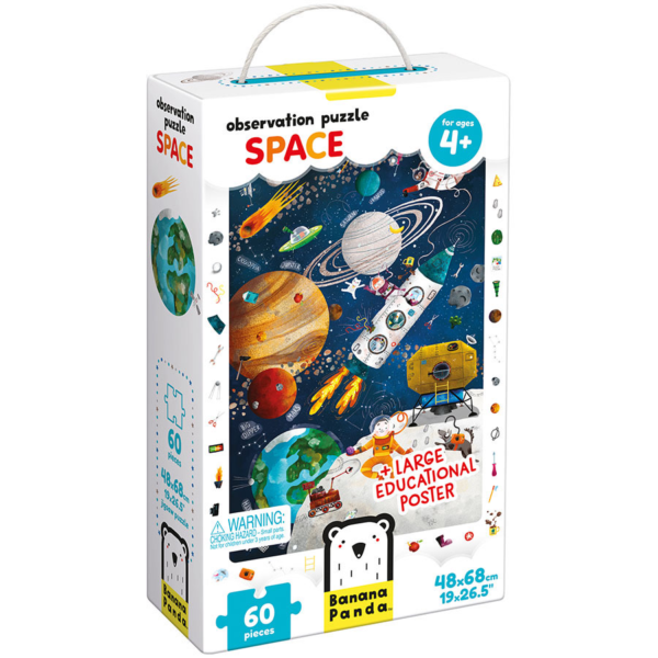 Observation Puzzle Space, Banana Panda