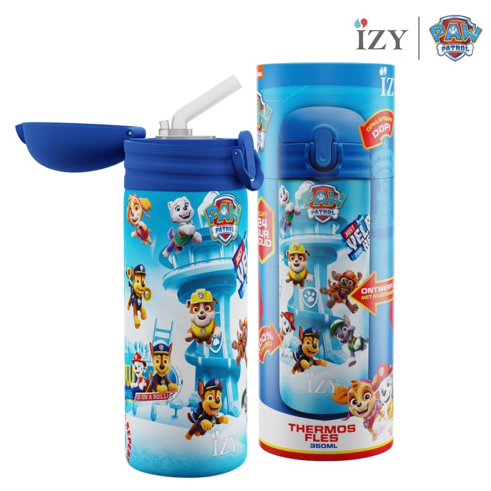 Paw Patrol Termo Gertuvė, 350ml, IZY Refresh Blue