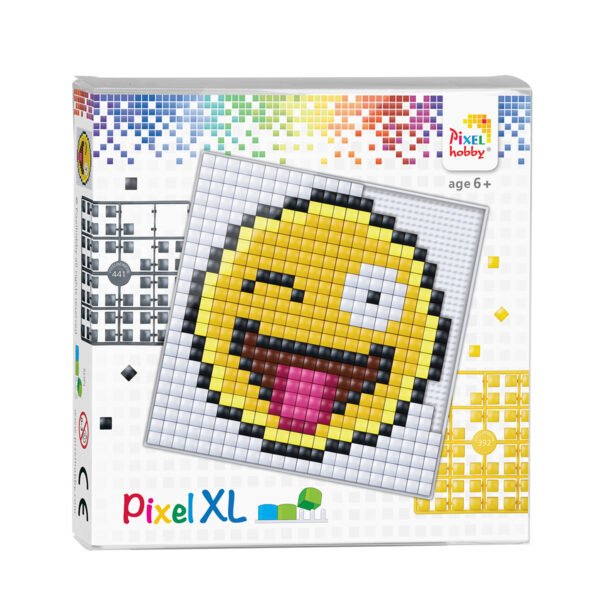 Pikselių dėlionė - šypsenėlė - Pixelhobby