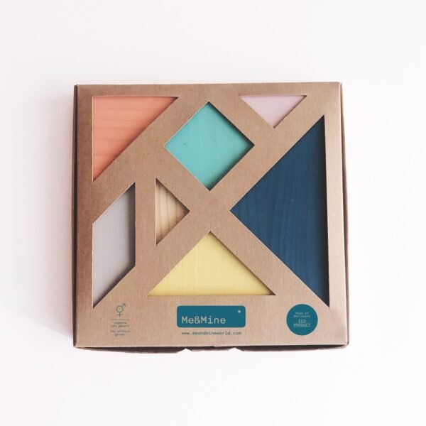 Tangram dėlionė