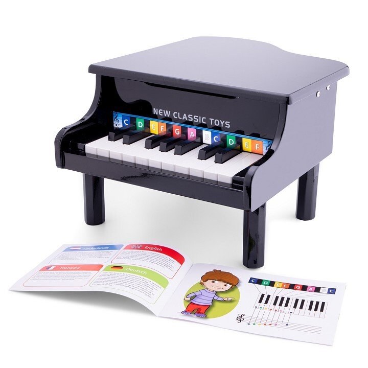 Vaikiškas fortepijonas, 18 klavišų - New Classic Toys