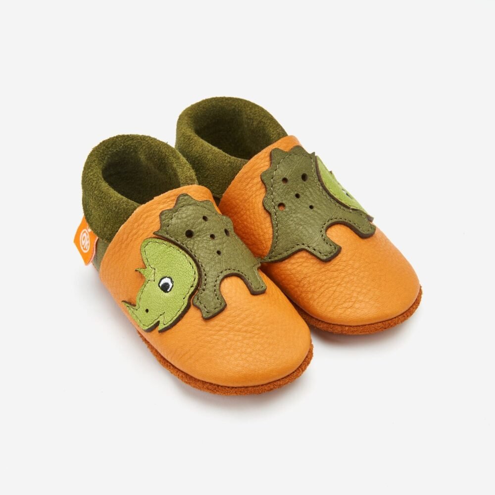 Vaikiški batukai-šlepetės, dinozaurai (20/21) - Orangenkinder