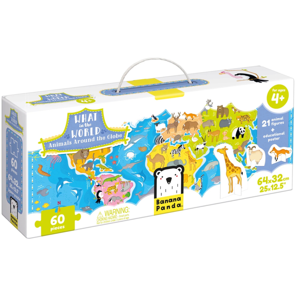 What in the World. Animals Around the Globe, 4+, Banana Panda