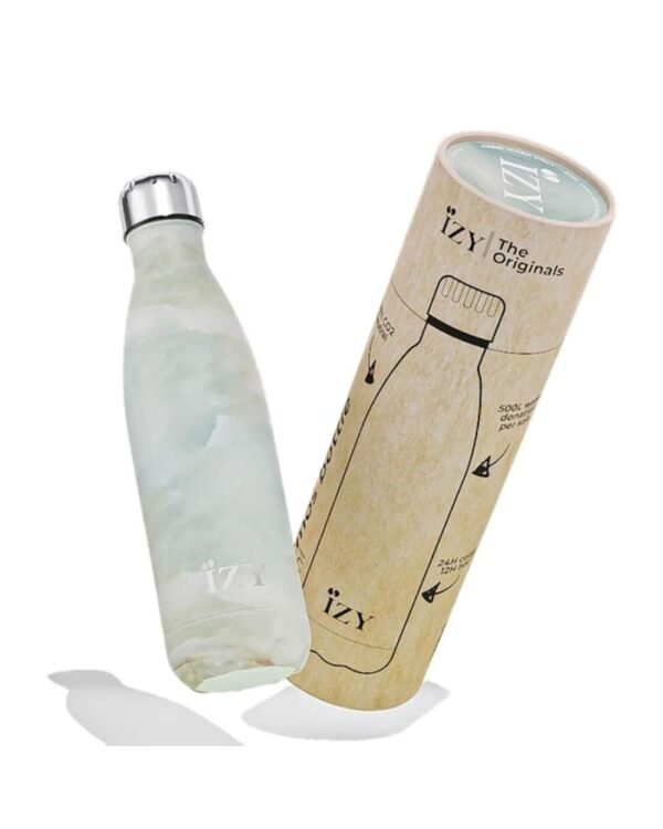 Žalio marmuro termo gertuvė, 500 ml, - IZY